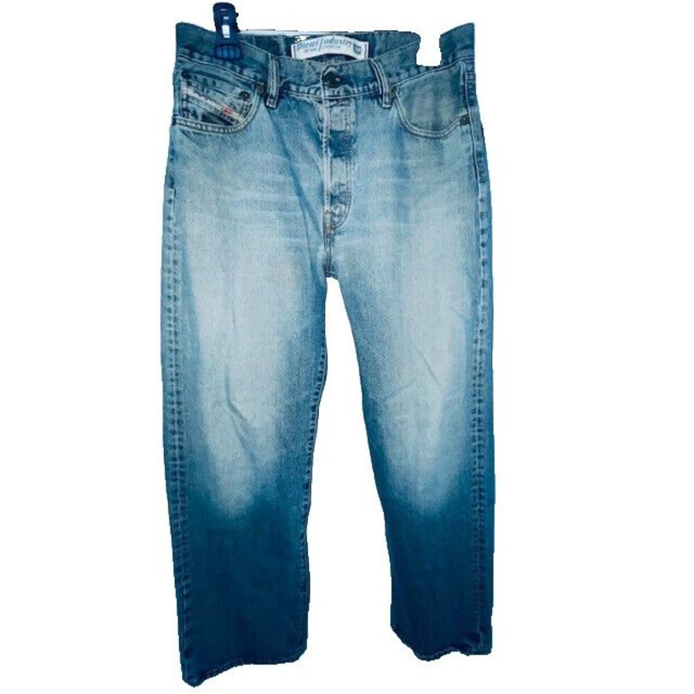 VINTAGE Diesel Jeans Men Kratt Straight Leg Y2K 2001 Italy 33x29 Fits 30x29